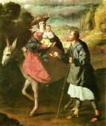 Francisco de Zurbaran the flight from egypt oil on canvas